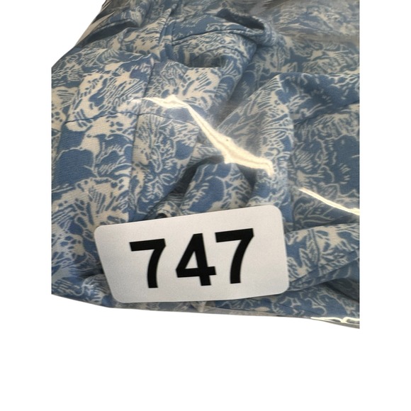 Lulus Women's Dress Exuberant Chicness Blue Floral‎ Sleeveless Mini Dress XL - Picture 12 of 12